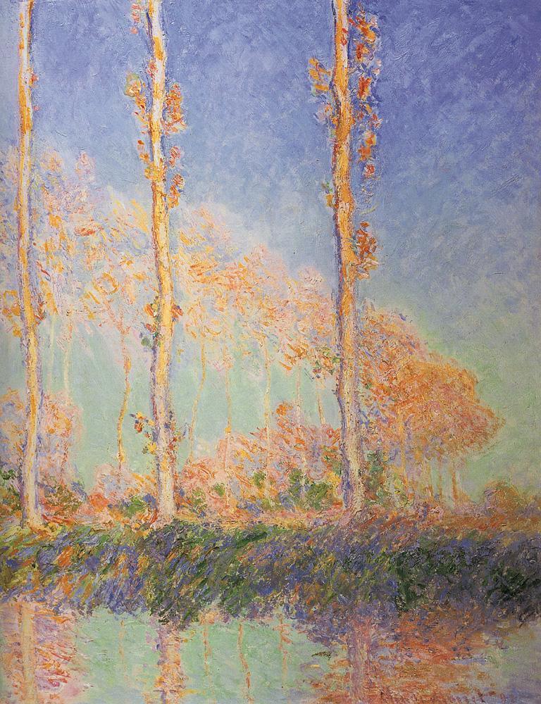 Claude Monet Poplars